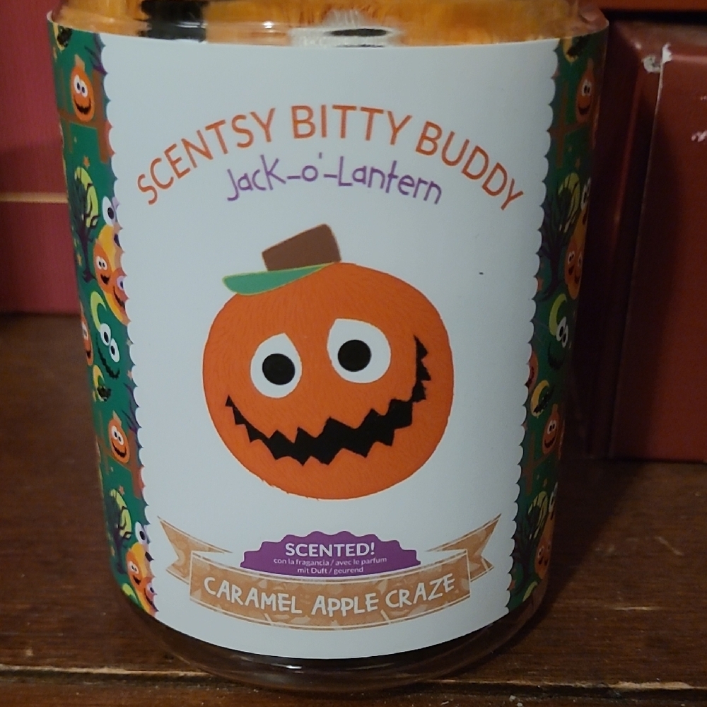 Scentsy Bitty Buddy Jack-o-Lantern